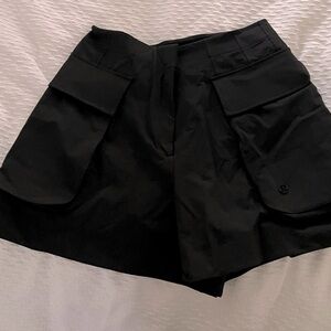 Lululemon black cargo shorts, 10